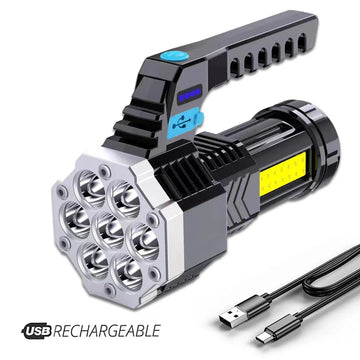 Wiederaufladbare LED-Taschenlampe