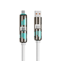 4 - in - 1 Schnelllade - Datenkabel - Klarwen