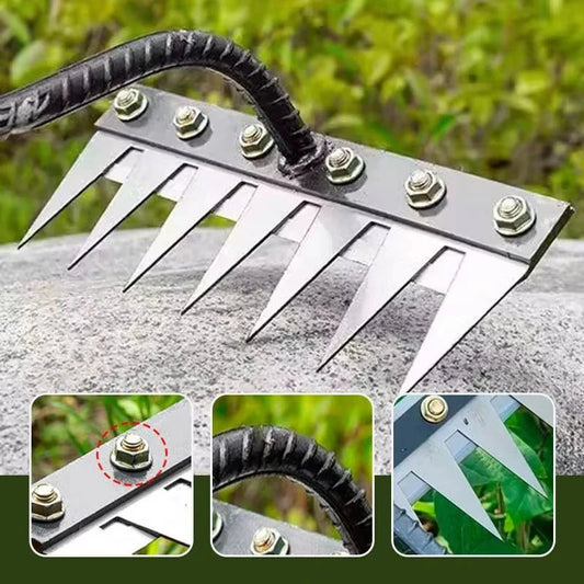 Multifunktionales Gartenwerkzeug zur Bodenpflege | PRONGSPRO