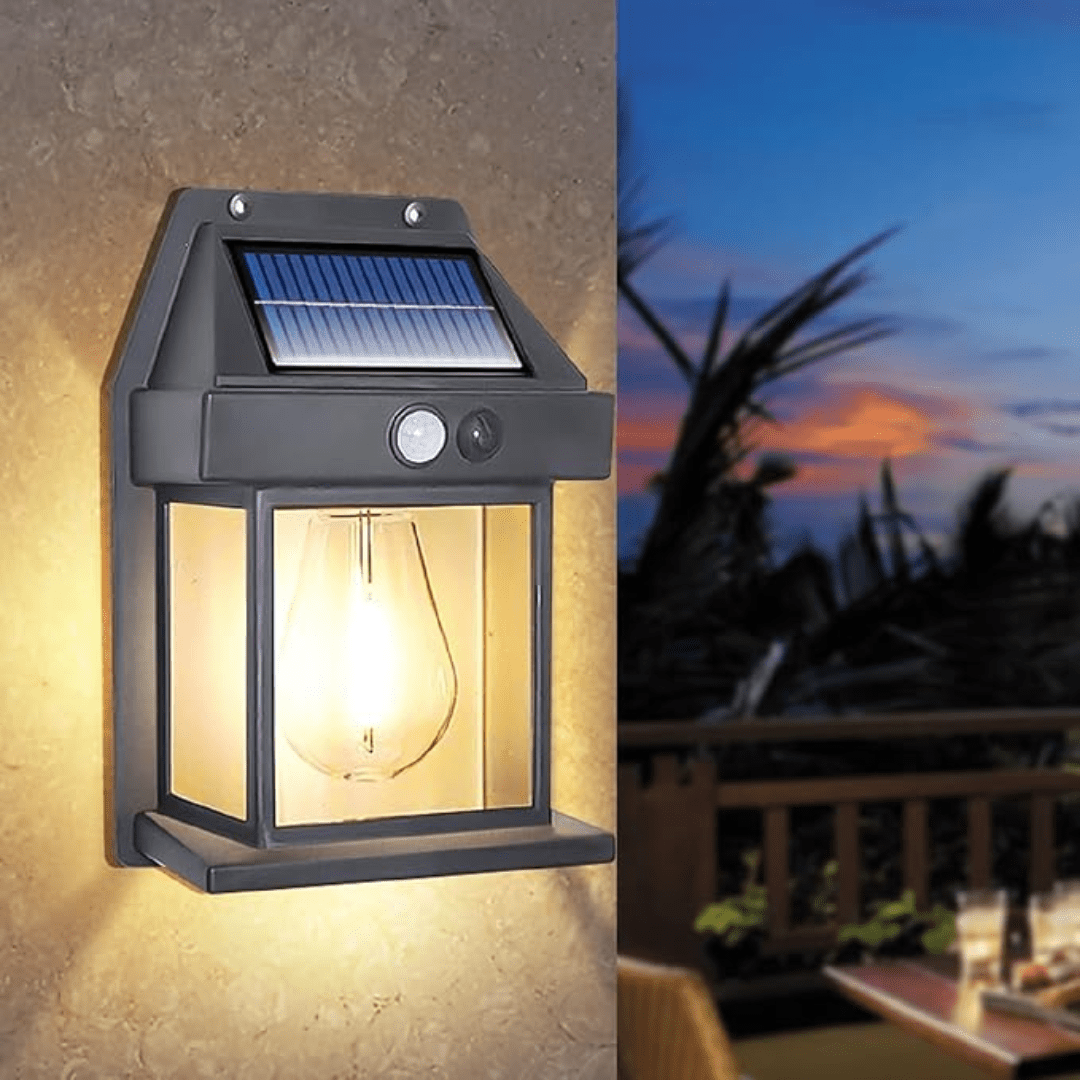Veluna™ – Solar-Wandleuchte für Außen